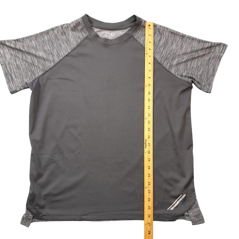X PRO athletic t-shirt Men's Medium color block/short sleeves/vent rib gallery