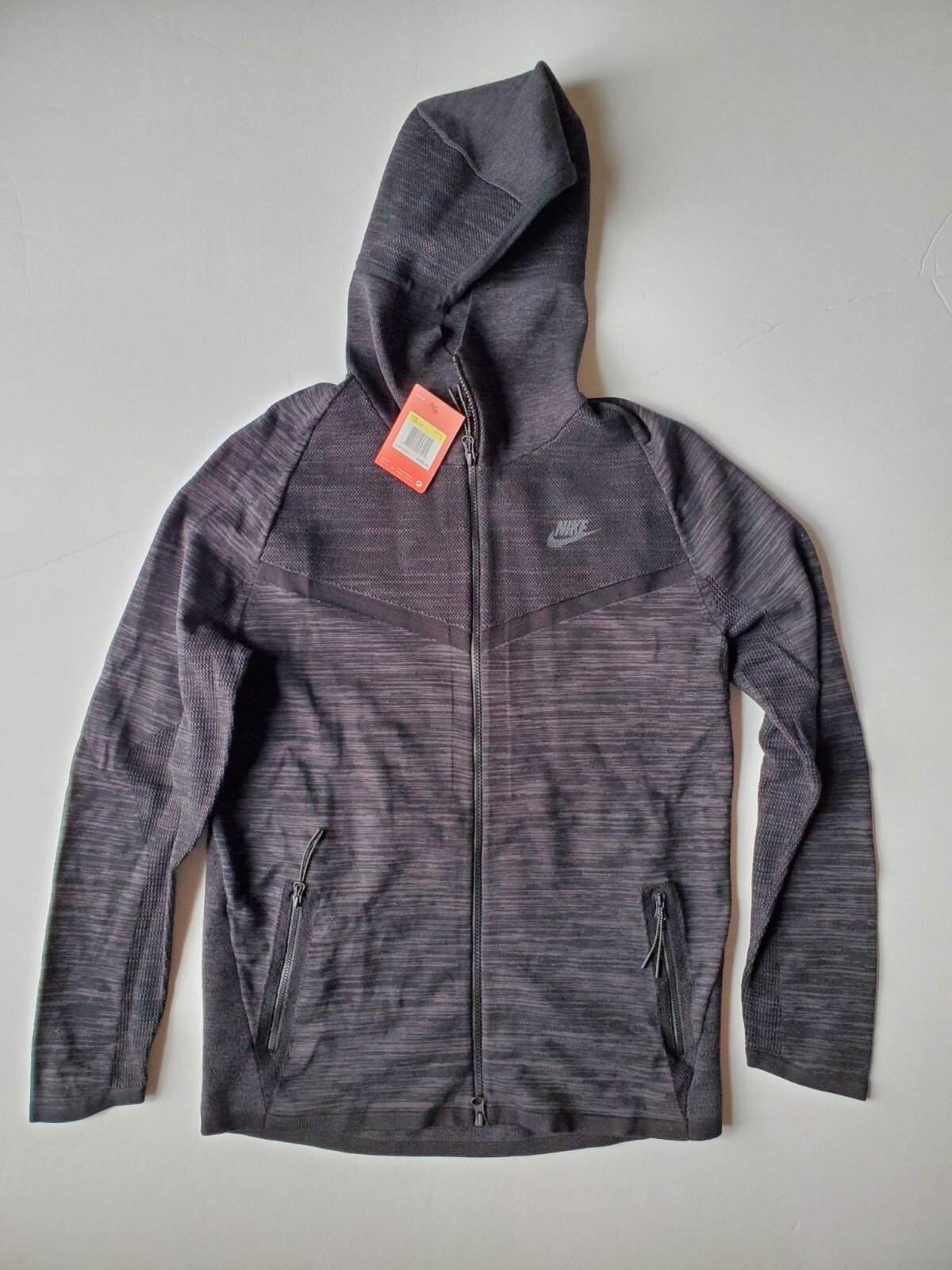 NEW Nike Tech Knit Windrunner Black Anthracite Men Sz Small 726685-010 gallery