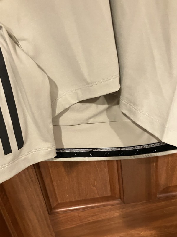 Adidas The Gravel Cycling Long Sleeve Jersey Mens Sz S Putty Gray IP2699 $150 gallery