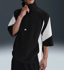 Nike Air Men’s Half-Sleeve Quarter-Zip Top HV0773-010 – Black / White