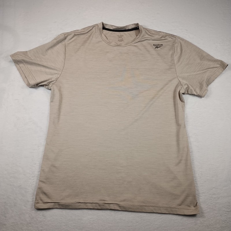 Reebok Shirt Short Sleeve Crew Neck Activewear Fitness Men's M Lot Of 2 Assorted gallery