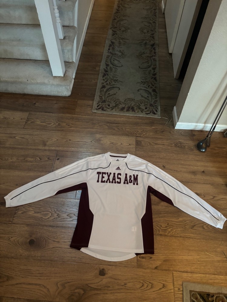 men's extra small Texas A&M, long sleeve soccer jersey sports college athletic