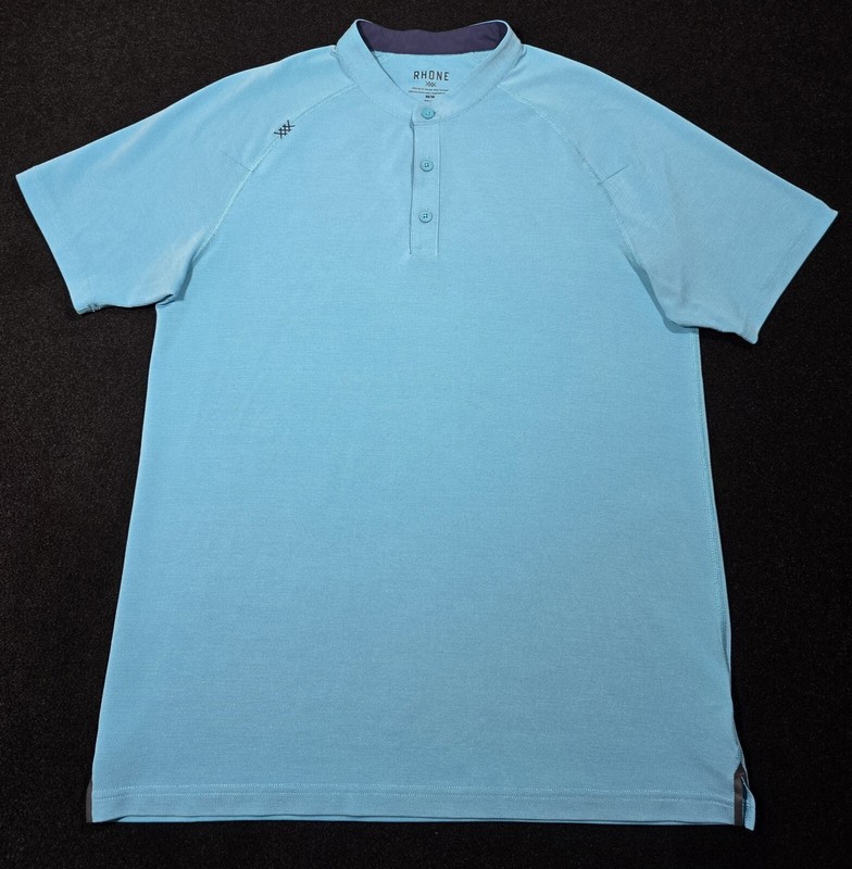 Rhone Delta Performance Polo & Blade Neck Shirts Mens Sz M (2) SHIRTS! gallery