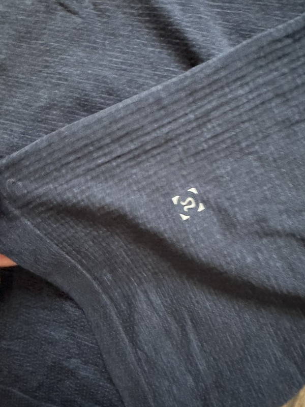 Lululemon Metal Vent Dark Blue Athleisure Yoga Performance Outdoors Mens Large gallery