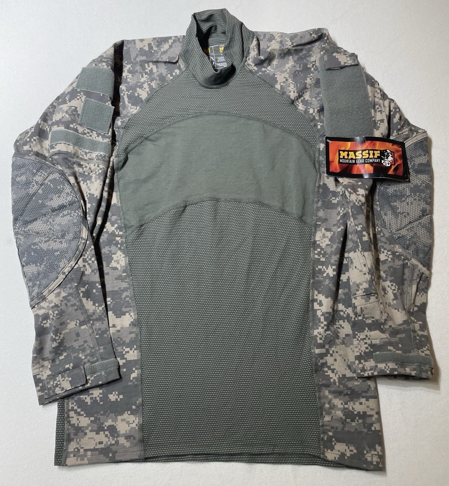 Massif Army Combat Shirt Mens Medium Digi Camo 8415-01-548-7206
