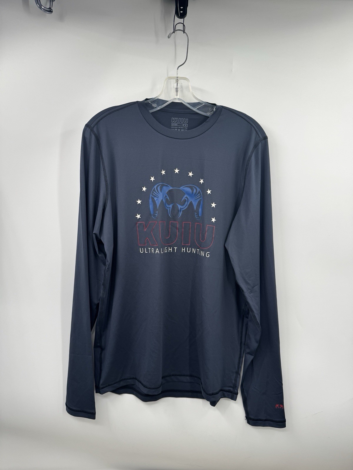 KUIU Long Sleeve Performance Shirt Men’s M Blue AP Tech Hunting Base Layer gallery