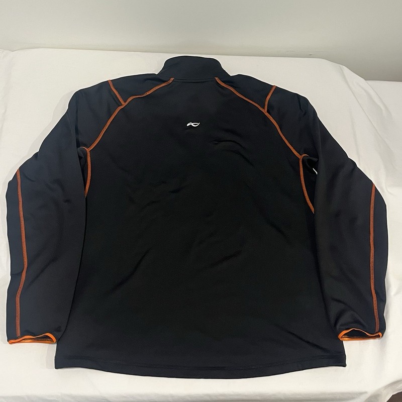 KJUS Shirt Adult 56 US 2XL Black Hydraulic Half Zip Stretch Midlayer Pullover gallery