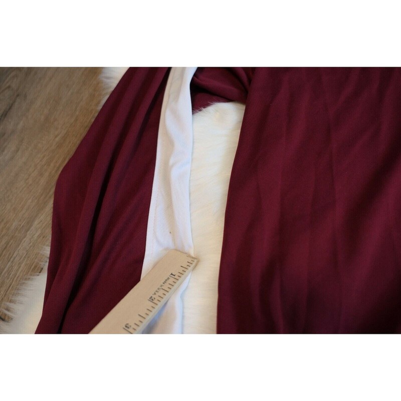 NWOT Rare Vintage 90s NIKE Mens XL Polyester Maroon Long Sleeve Shirt gallery