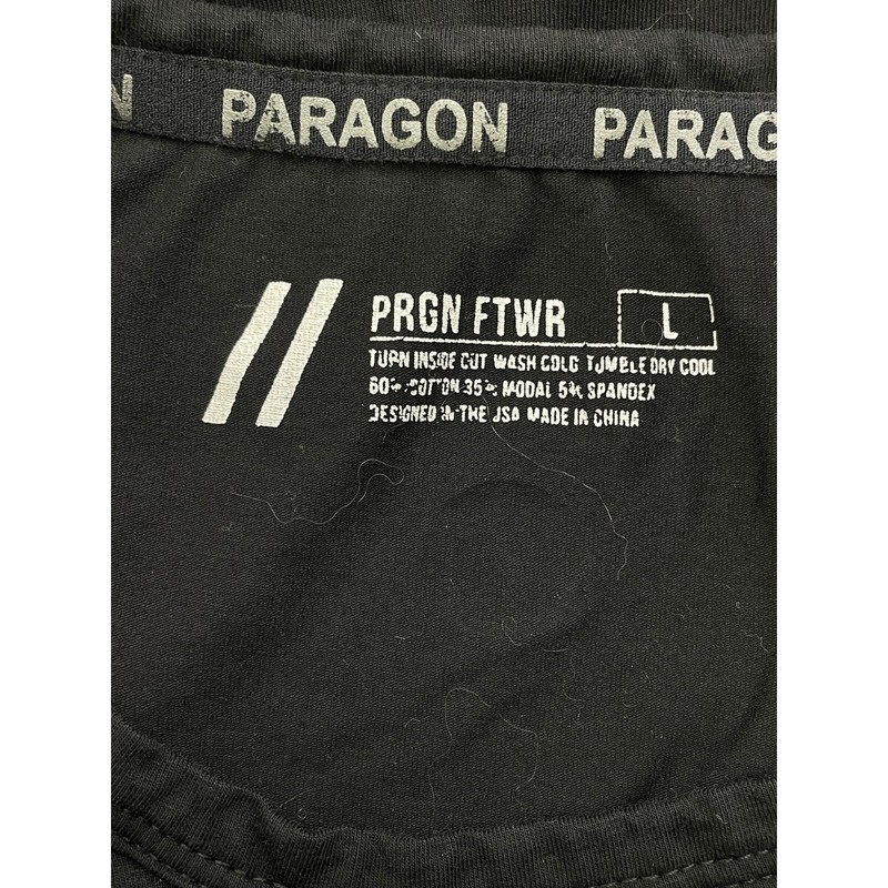Paragon Black Long Sleeve Activewear Performance T-Shirt Men's LARGE gallery