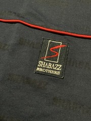 Vintage 90s Shabazz Brothers Urban Hip Hop Streetwear Monogram Jersey Sz. XXL