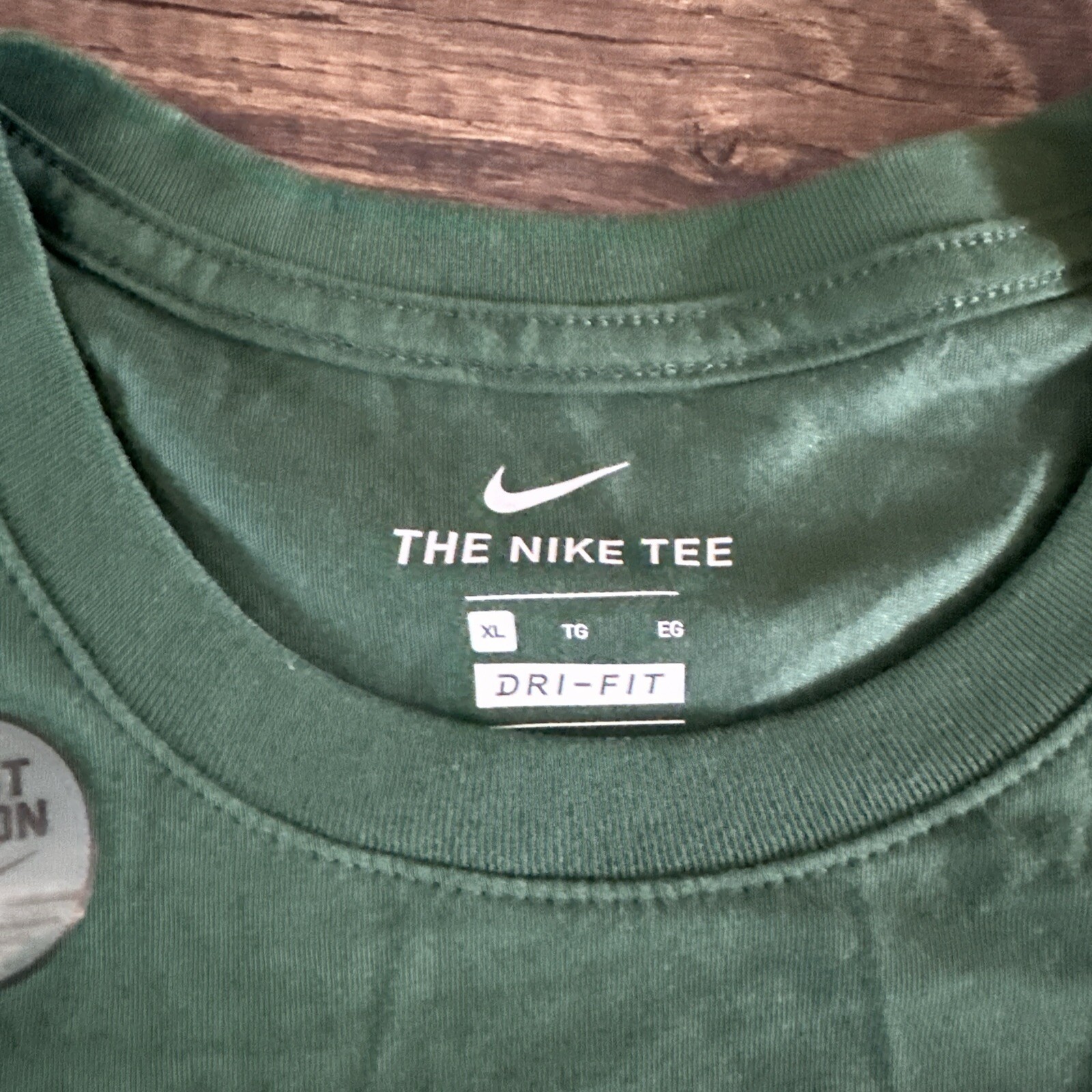 Nike Mens Shirt “Shut Up And Hoop” X-Large Basketball Green NWT gallery
