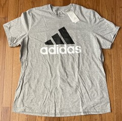 adidas Men’s Badge of Sport Short Sleeve Shirt II0770 NWT 2XL