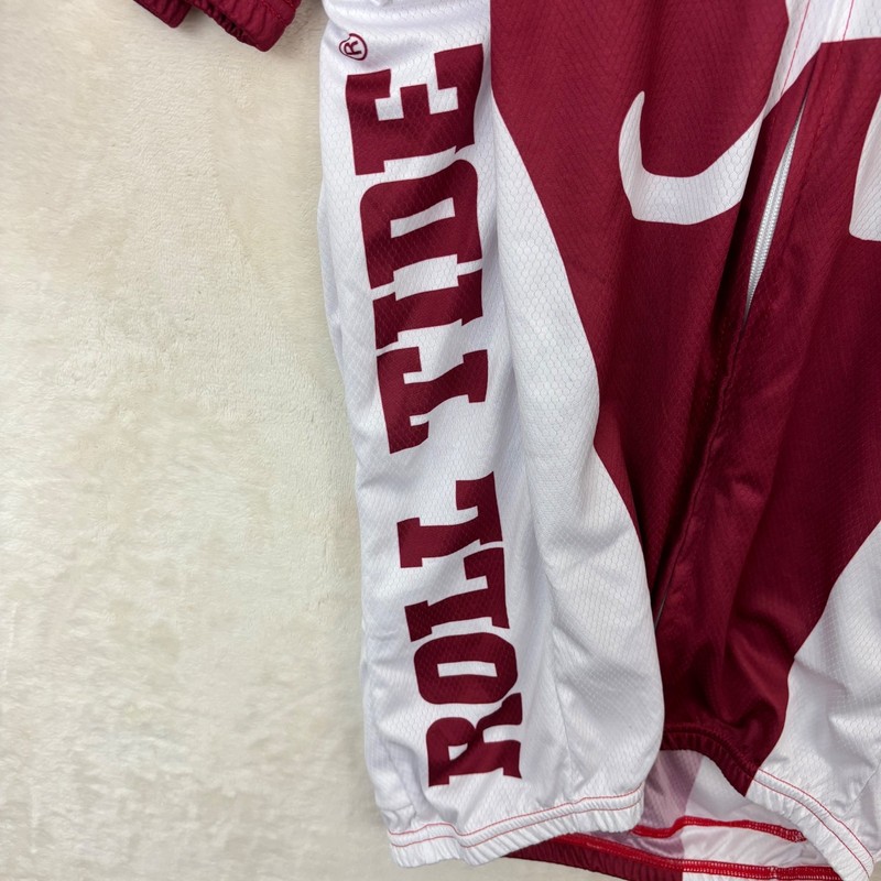 Adrenaline Promotions Alabama Cycling Jersey Shirt Size MED Roll Tide Football gallery