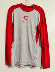👕NWT Nike Dri-FIT MLB Baseball Long Sleeve Crewneck Colorblock T-Shirt Men’s M