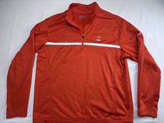 Nike Golf Therma Fit 1/4 Zip Pullover Mens Large Red Tour Performance