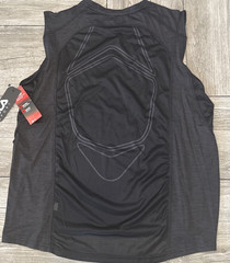 XL Fila Provent Mesh Panels Fitted Tank Top Black Twisted 2017 Performance Shirt