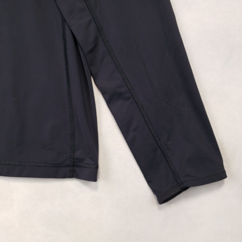 Greyson 1/4 Zip Pullover Mens Large Black Long Sleeve Performance Stretch Golf gallery