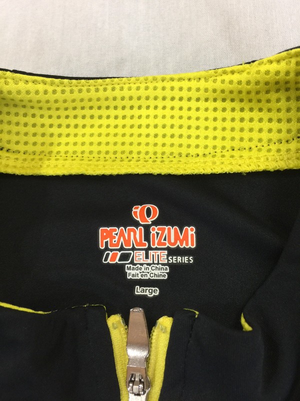 PEARL IZUMI ELITE SERIES MENS FULL ZIP CYCLING SHIRT SIZE L gallery
