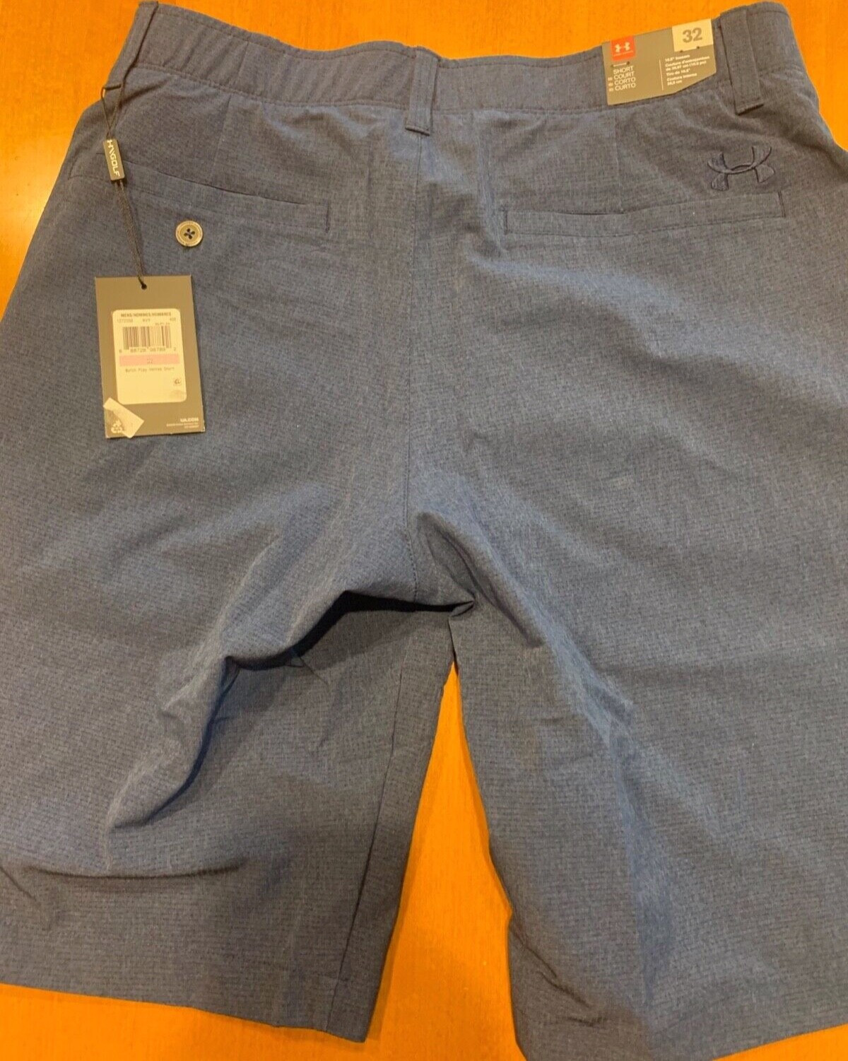 Under Armour Golf Shorts. Blue. 32. New with Tags. gallery