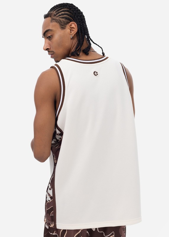 Ethika Island League Men's Basketball Jersey Tank Top - Size Small gallery