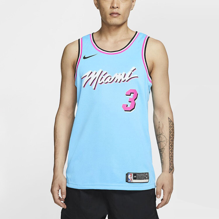 Nike Miami Heat Dwyane Wade 3 City Edition Fan Jersey 2019-2020 Season gallery
