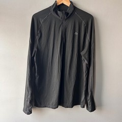 Paradox Mens Merino Blend 1/4 Zip Pullover Black Drirelease Base Layer XL
