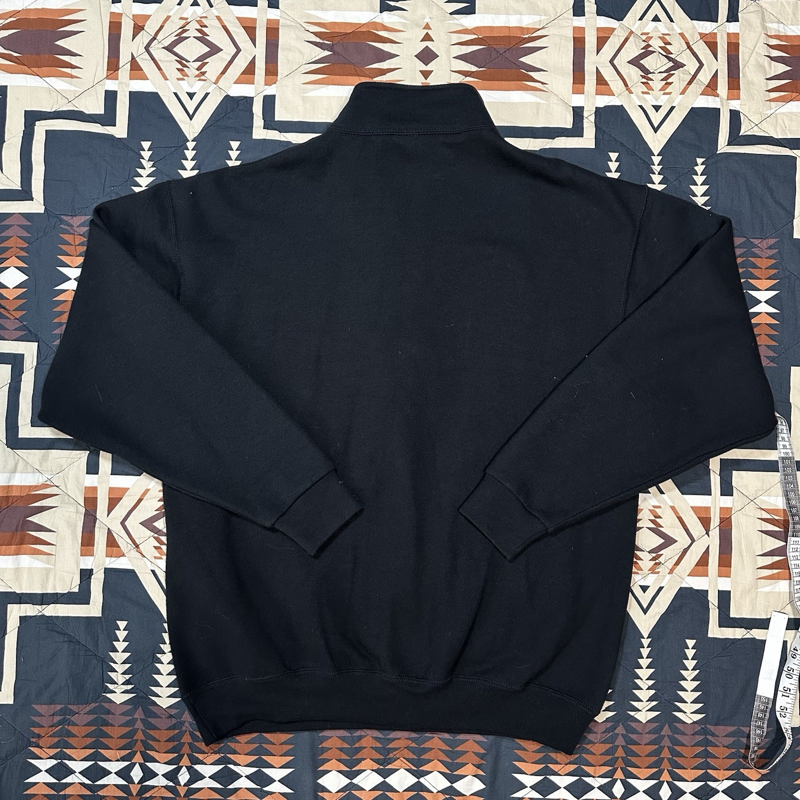 Russell Athletic Men's Dri Power Fleece Quarter Zip Sweatshirt Black Size L gallery