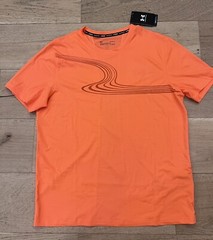 NWT Men’s Size L Under Armour Coolswitch Run Short Sleeve Shirt 1362228 $40 Ret