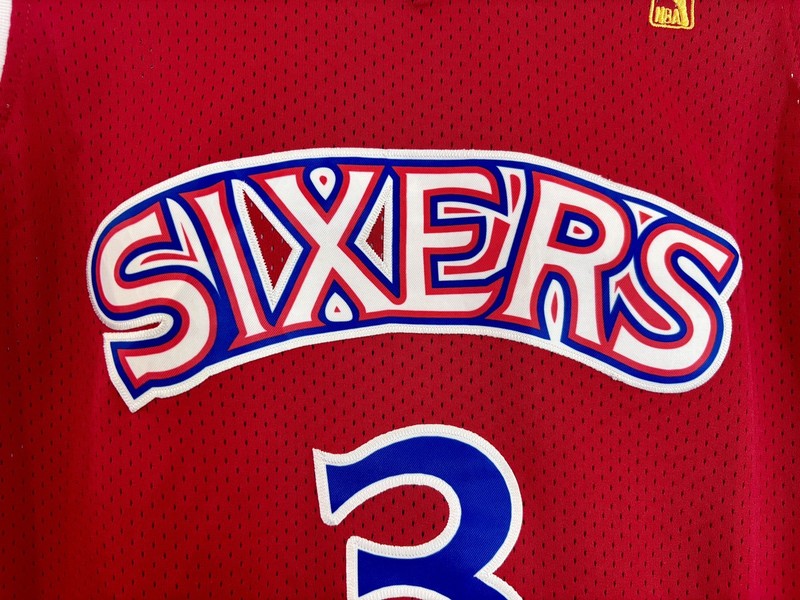 MITCHELL & NESS NBA AUTHENTIC JERSEY PHILADELPHIA 76ERS 96 ALLEN IVERSON gallery