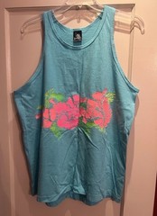 Vintage (1990) Gotcha Graphic Tank Top Shirt • All Cotton • Adult Large • Surf