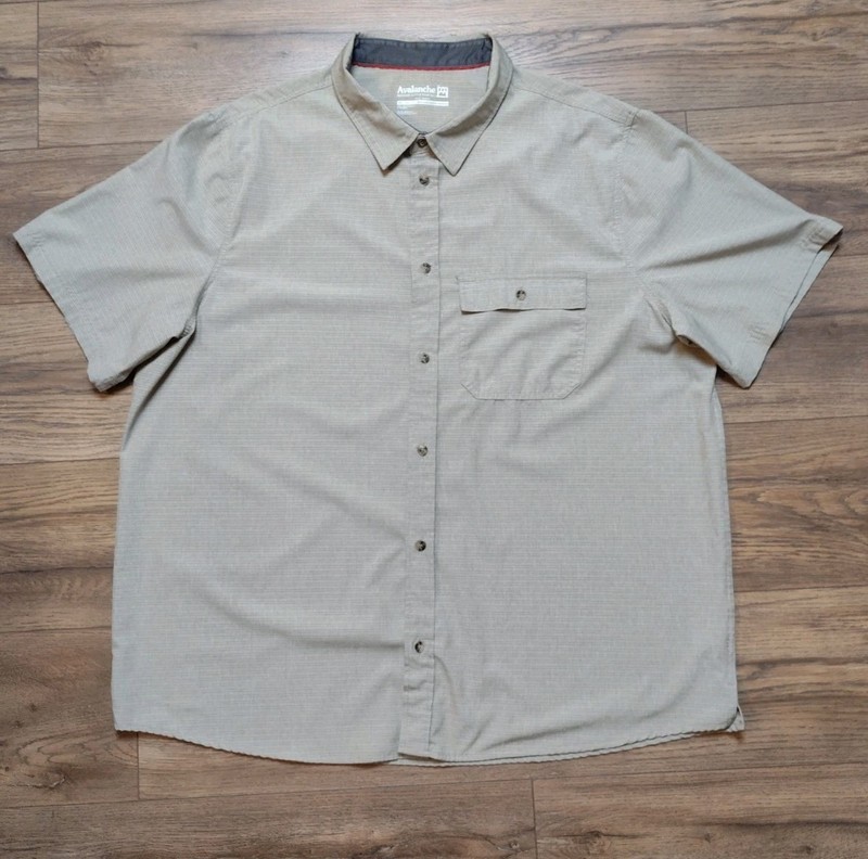 Avalanche Outdoor Supply Performance Short Sleeve Shirt Men's XXL Quick Dry gallery