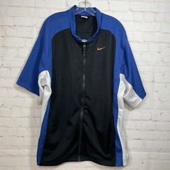 Vintage Nike Team Sports Warm Up Basketball Jersey Mens Large Full Zip Swoosh