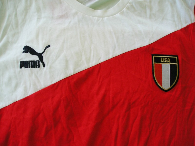 Bn~Puma USA COUNTRY BADGE jersey T-Shirt United States of America soccer Top~2XL gallery