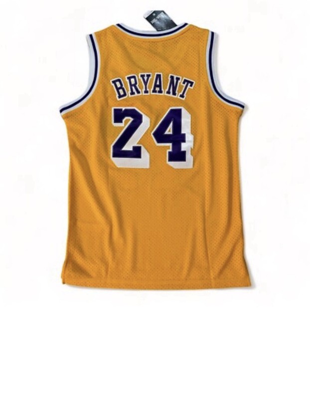 mitchell and ness kobe bryant 24 jersey tank top Lakers NBA gallery