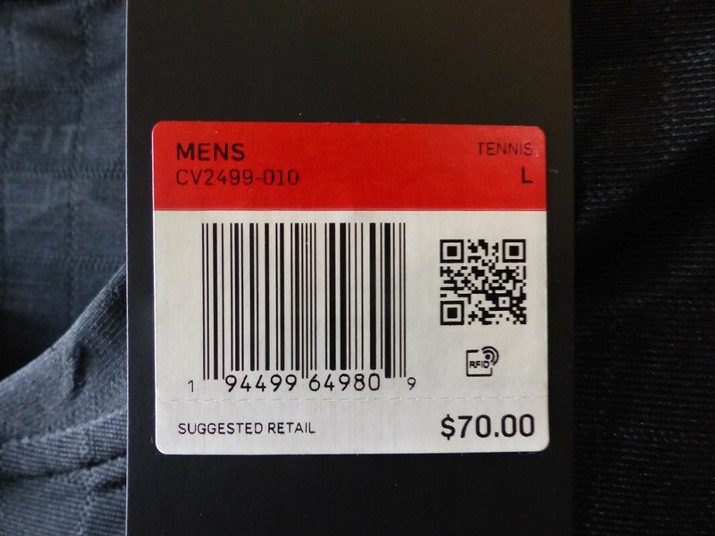 NIKE COURT DRIFIT MENS TENNIS POLO IN BLACK MENS SIZE LARGE CV2499-010 gallery
