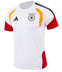 Adidas Men DFB Germany T-Shirt Training Soccer White Tee Jersey Shirts KB4440