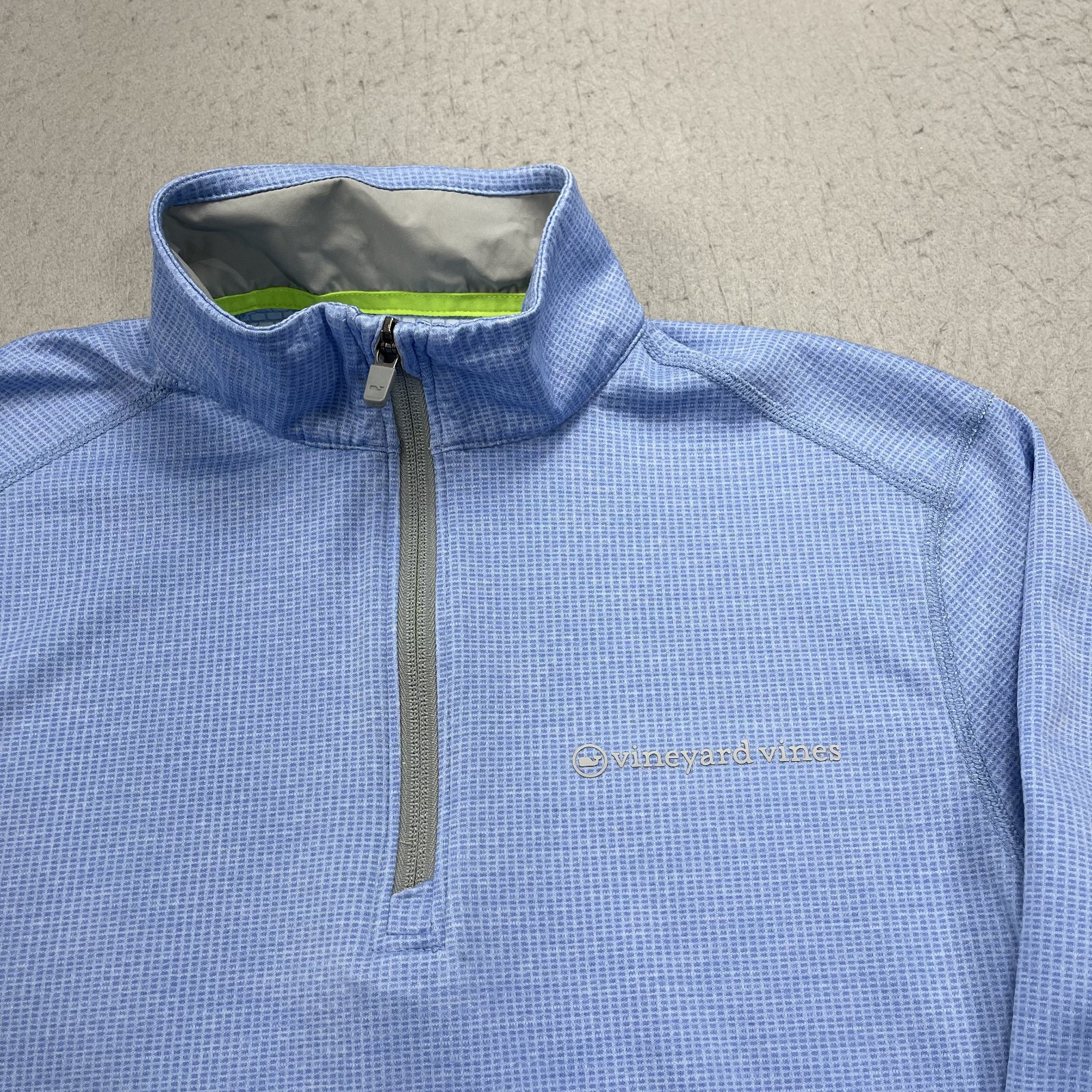 Vineyard Vines Performance Jacket Mens Medium 1/4 Zip On the Go Sankaty Golf gallery