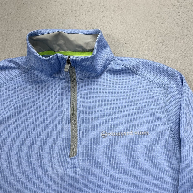 Vineyard Vines Performance Jacket Mens Medium 1/4 Zip On the Go Sankaty Golf gallery
