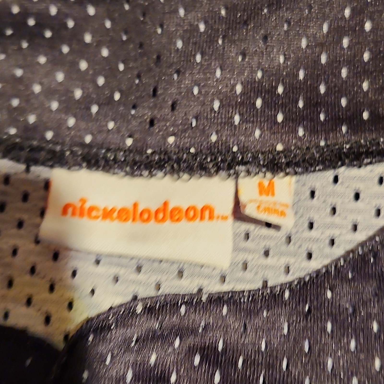 Nickelodeon Rugrats 91 Mesh Button-Front Jersey T-Shirt Black Men’s M gallery