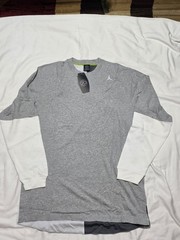 New Vintage Mens XL Nike Jordan 20th Anniversary Long Sleeve Shirt Diamond Back