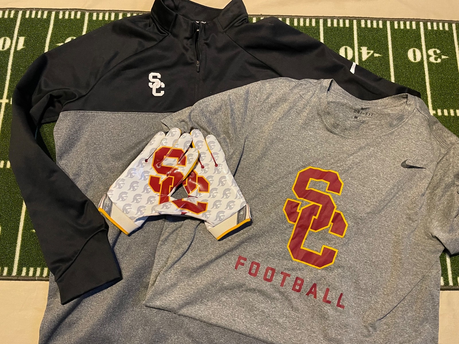 USC Trojans Team Issued gear and Gloves gallery