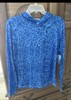Silver Bait Swim Shirt With HoodUPF 50+ Men's Size Medium BlueWater Design gallery