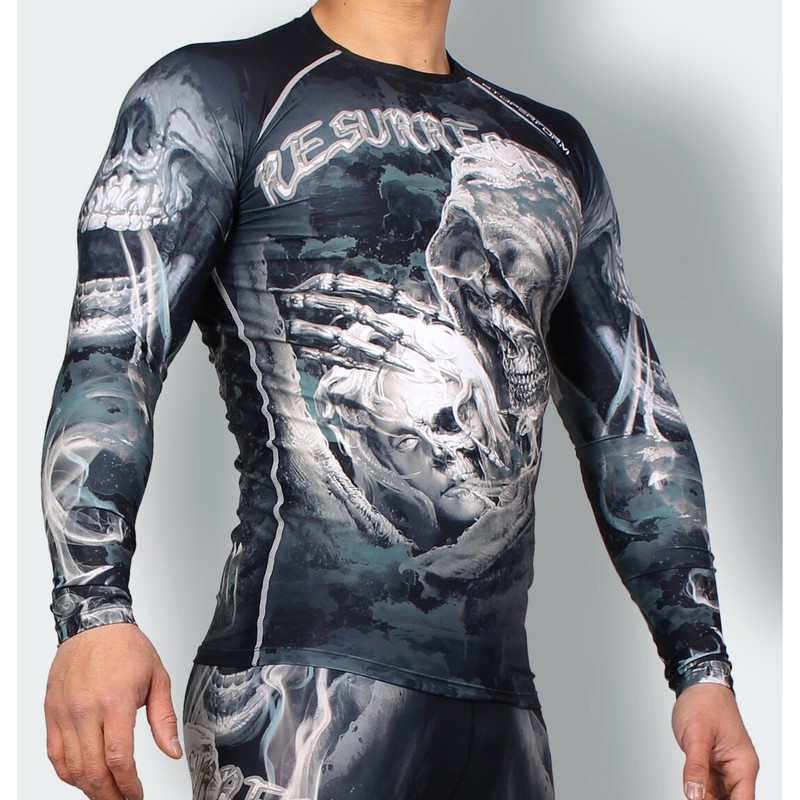 [FX-109] BTOPERFORM Compression Shirt Skin Tight Base layer Rash guard MMA Gym gallery