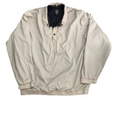 Sunice 1/4 Snap Windstopper Pullover Men’s XL Beige Golf Athletic