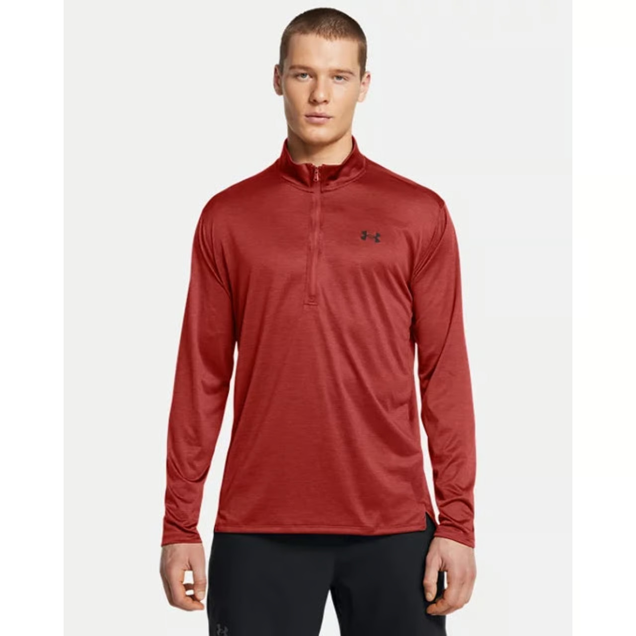UNDER ARMOUR Men's UA Tech Vent 1/2 Zip Top NWT Red SIZE: LARGE gallery