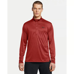 UNDER ARMOUR Men’s UA Tech Vent 1/2 Zip Top NWT Red SIZE: LARGE