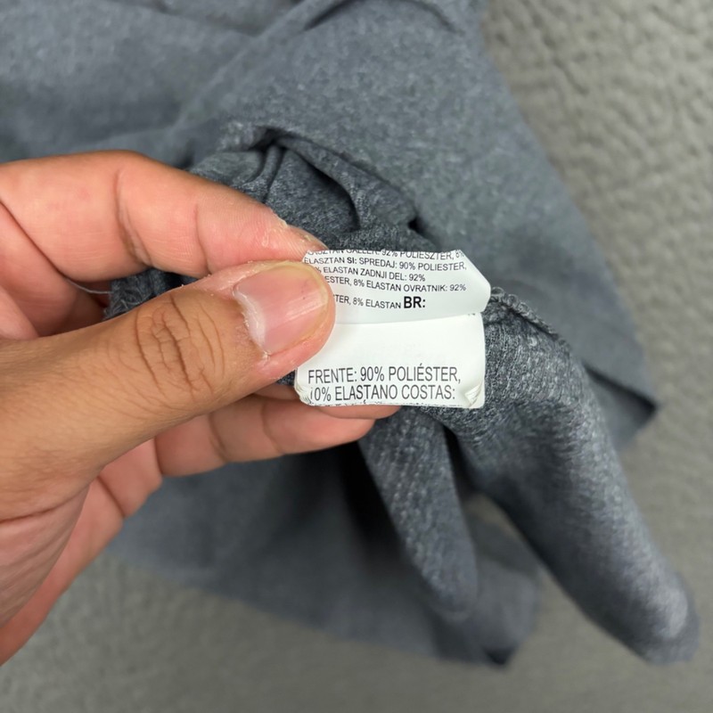 RVCA Pullover Mens Small Gray 1/4 Zip Long Sleeve Zipper Pocket Activewear Gym gallery
