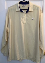 Solumbra Shirt L Sun Protection Light Yellow UPF Mesh Inserts