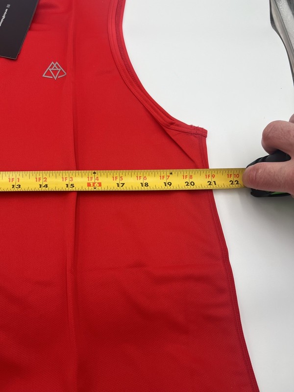 Haimont Mens XL Red Sleeveless Workout Athletic Shirt NWT, Multiple Available gallery
