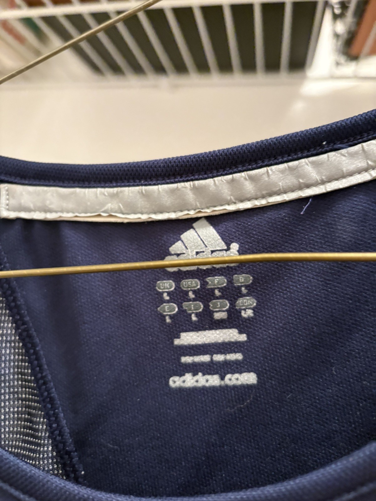 2004 Boston Marathon Adidas Running Singlet Blue ClimaCool Men M gallery